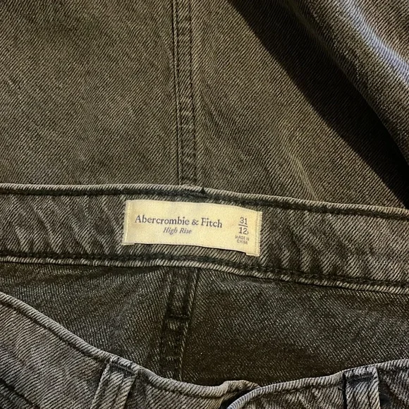 Abercrombie & Fitch Charcoal Denim Skirt - Picture 6 of 6